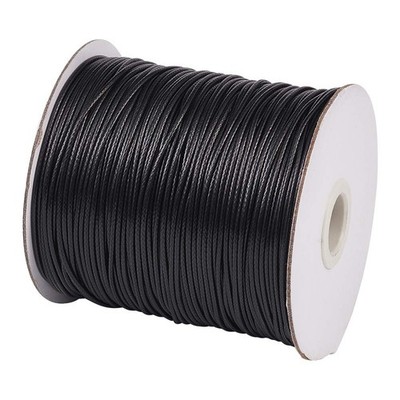 175 Yards 1.5mm Waxed Polyester Beading Cord String for Braided Macrame Brace...