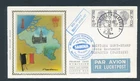 D488746 Belgium FFC Cover SABENA Brussels Monastir Airmail Flight 1980
