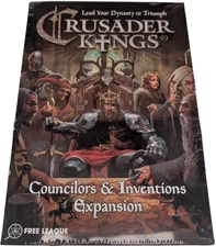 Crusader Kings Councilors & Inventions Expansion 2019 Free League Miniatures New