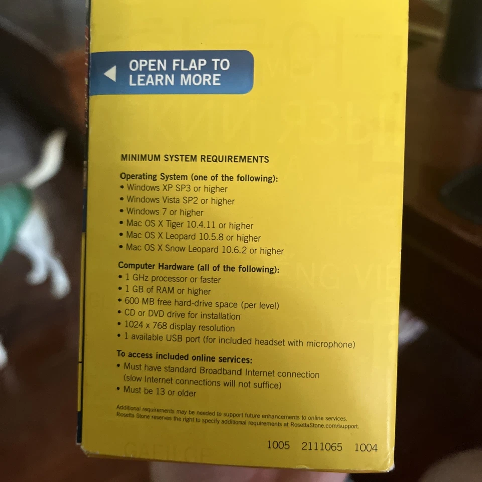 Rosetta Stone French Level 1 Version 4 Education Language Program No Headset - Image 3 of 4