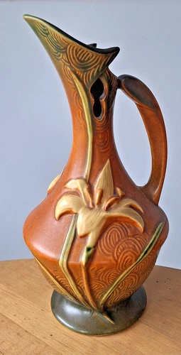 Roseville Zephyr Lily Ewer 23-10" EXCELLENT CONDITION c. 1940