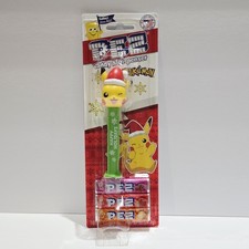 PIKACHU PEZ Pokemon Candy  Dispenser Happy Holidays 2025 Christmas New NIP
