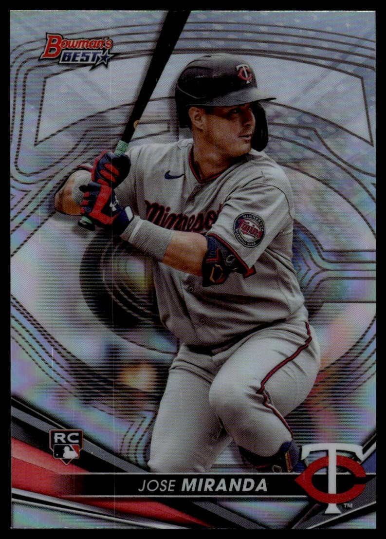 2022 Bowman's Best Jose Miranda #59 Refractor