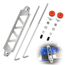 Battery Hold Down Bracket, Aluminum Alloy Battery Tie Down Bracket, Silver