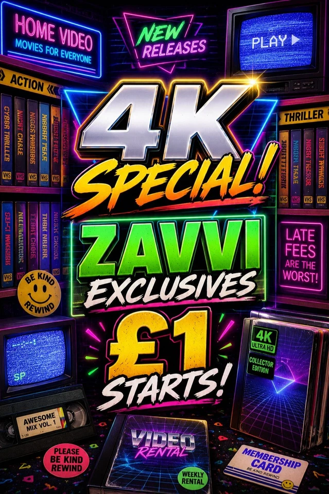 4K Special! | Zavvi Exclusives | £1 Starts!
