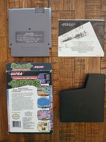 Teenage Mutant Ninja Turtles 1 (Nintendo NES) completo di scatola CIB