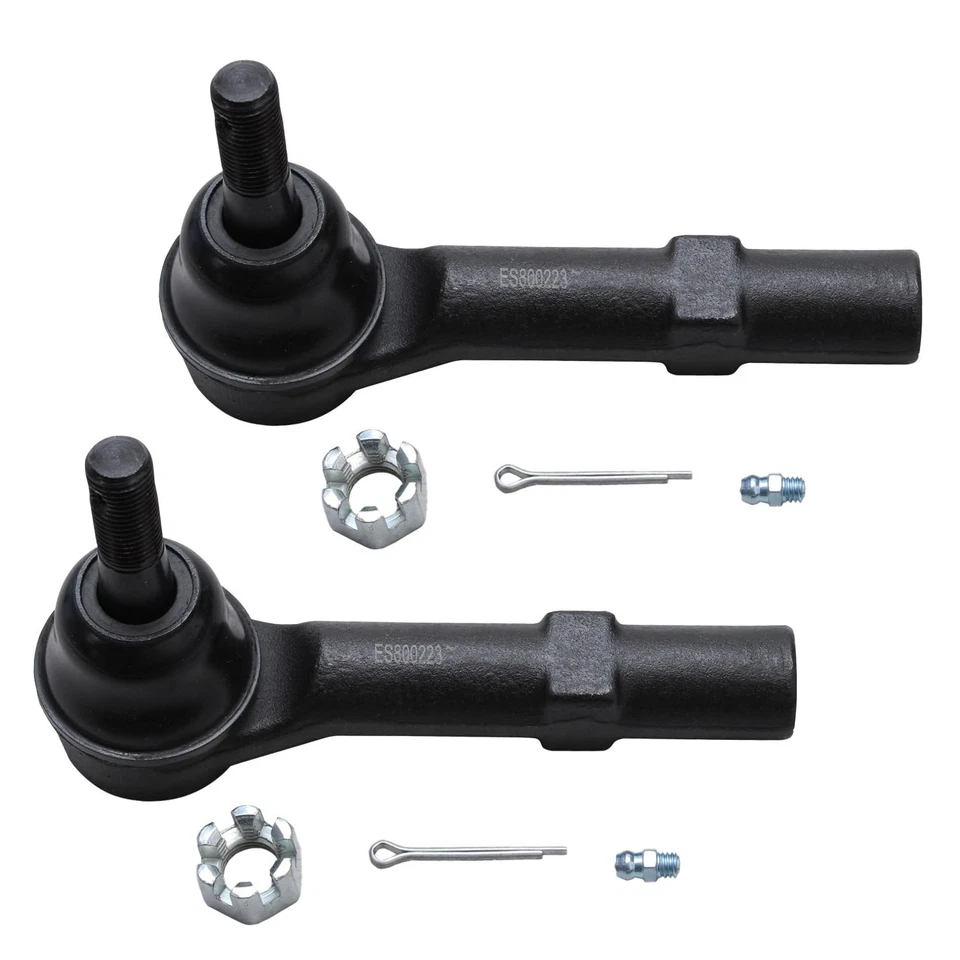 Par de rótulas inferiores + eslabones de varilla de amarre exterior para Chevy Silverado GMC Sierra 1500 Foto 3 de 4