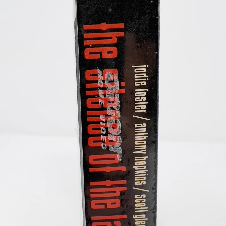 Silence of the Lambs Sealed VHS Orion 1991 – Red Flap Watermarks Imperfect Seal - Image 3 of 4