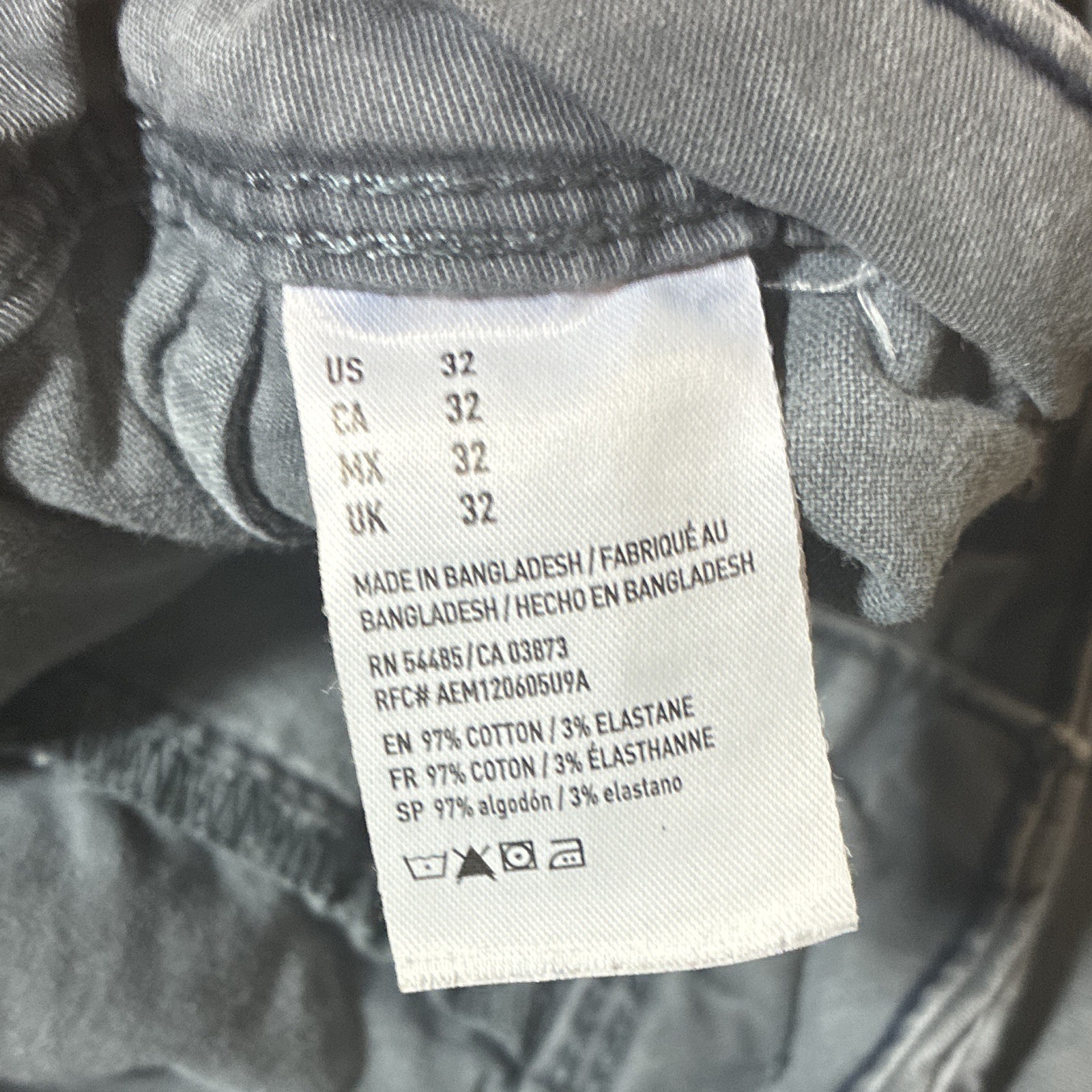 American Eagle Outfitters Next Level Flex Men's Gray Stretch Chino Shorts image 4