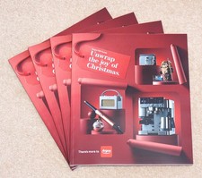 ARGOS UNWRAP THE JOY OF CHRISTMAS 2025 4 x CATALOGUES BROCHURE GIFT GUIDE 203 PP
