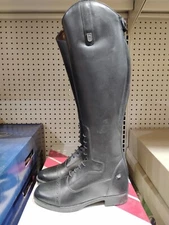 Devon Aire #658 Weston Leather Field Boots Ladies 9/40 New With Tags In Box.