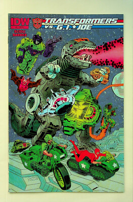 Transformers vs. G.I. Joe #2 Tom Scioli Variant (Aug 2014, IDW) - Near Mint