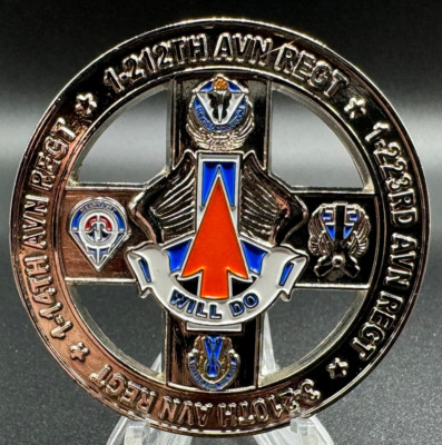 110th Aviation Bde Will Do Corps Germany 1-114th, 1-223d, 3-210th Challenge Coin