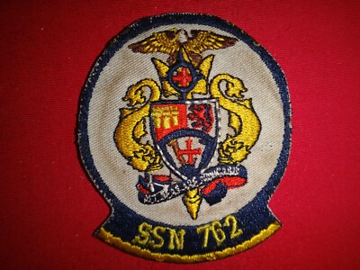 US Navy SSN-762 Nuclear Submarine Patch