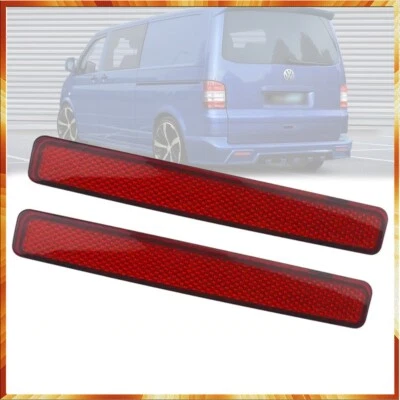 VW T5 Rückleuchte Reflektor Rückstrahler Lichtscheibe Stoßstange Rechts + Links