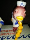Stoneware Salt & Pepper Shaker Set * New in Box by Cracker Barrel * Nautical  — photo 6