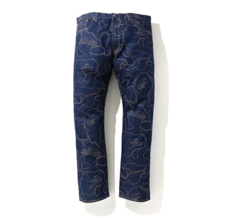 BAPE x Levi's Camo 501 A BATHING APE men's Denim Pants W29 BAPE x Levi's Camo 501 A BATHING APE men's Denim Pants W29