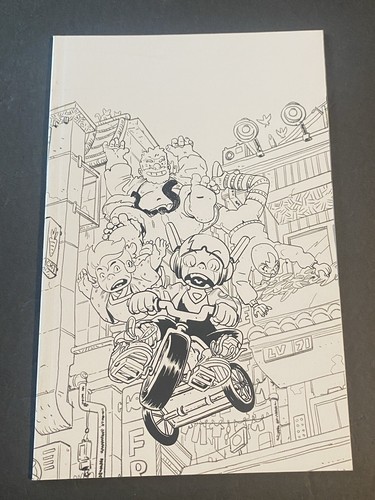 Skybound X #2 2021 1:10 Vuong & Kniivila B&W Incentive Variant Cover Image Comic - Bild 1 von 7