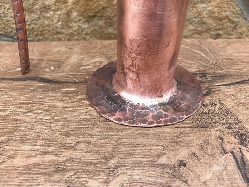 Copper Rose Vase Gift Anniversary 7 Year - Picture 7 of 10