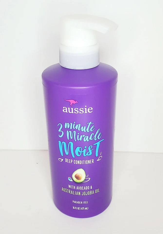Aussie 3 Minute Miracle Moist Deep Conditioner w/ Avocado & Jojoba Oil~ 16 fl oz - Image 2 of 3