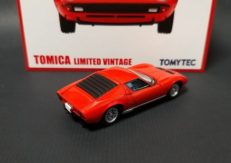 TOMICA LIMITED VINTAGE LAMBORGHINI MIURA P400 (Red) ~ 1/64 | eBay