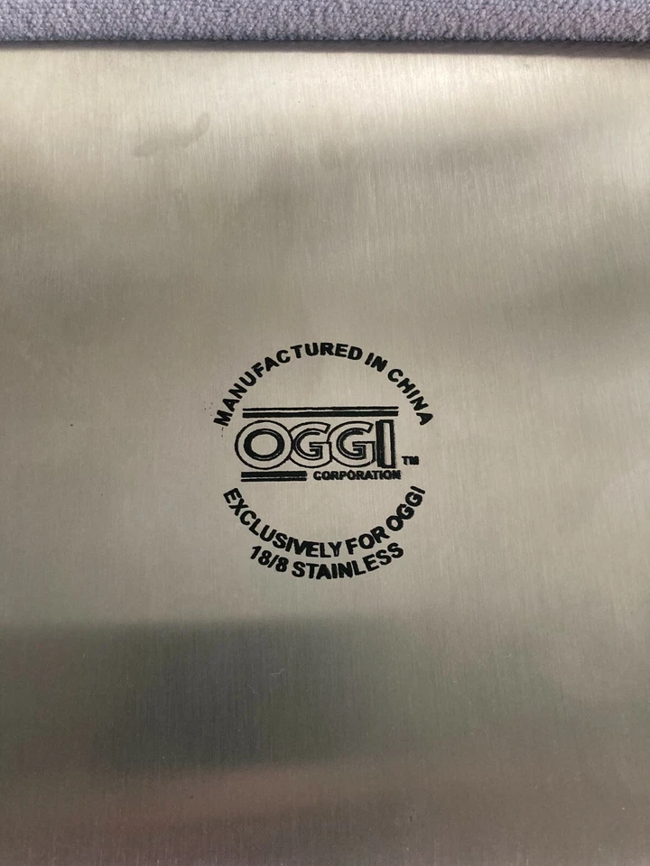 OGGI Corp不锈钢晚餐餐巾架加权吧  — 第 3/4 张图片