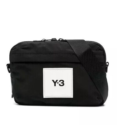 Y-3 Yohji Yamamoto Adidas Convertible Logo Patch Sling Waist Y-3 Yohji Yamamoto Adidas Convertible Logo Patch Sling Waist