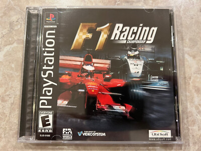 F1 Racing Championship - Sony Playstation 1 PS1 Complete w/Case & Manual * Mint