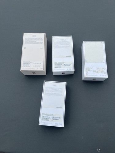 4 cajas vacías originales Apple iPhone 2) 5S, 1) SE, 1) 8 - Imagen 2 de 5