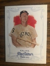 2013 Topps Allen & Ginters  #81 Al Kaline Detroit Tigers NrMt