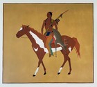 Stephen Mopope : The Deer Hunter : 1937 : Archival Quality Art Print