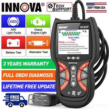 INNOVA 6030P Car OBD2 Scanner Code Reader ABS Engine BMS System Diagnostic Tool