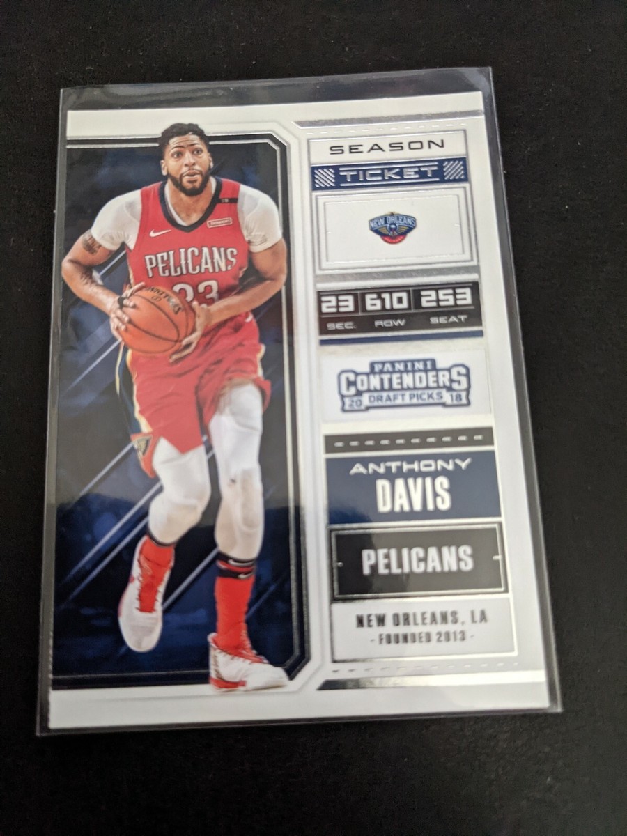 2018-19 Panini Contenders Draft Picks #2 Anthony Davis LA Lakers