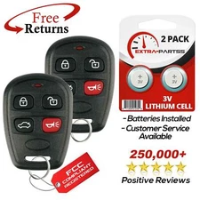 2 For 2007 2008 2009 Kia Amanti Keyless Entry Remote Fob Car Key Transmitter