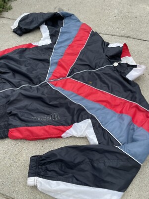 50's Wilson vintageロンT珍品レア　無地　紺✖️灰 オールドWilsonエイティーズ〉80年代Wilson希少TALON社製ダブル