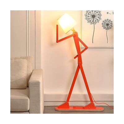 Cool Creative Floor Lamps Wood Tall Decorative Corner Reading Standing Swing ...