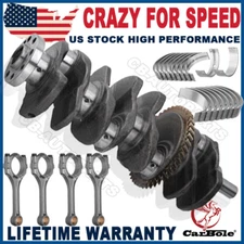 Crankshaft & Bearings & Connecting Rods Kit For 2.4L Toyota Matrix Scion tC xB