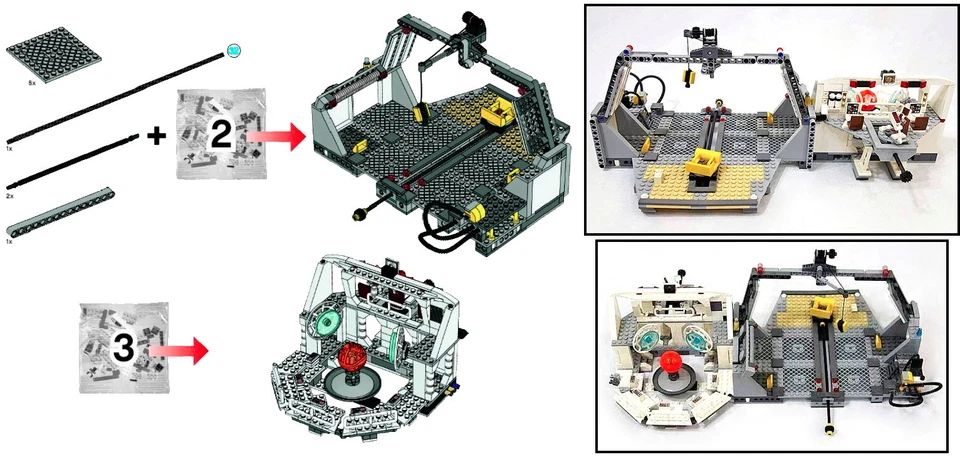 LEGO 7754 Home One Mon Calamari Star Cruiser NEW SEALED BAGS Home One build only - Image 2 of 4
