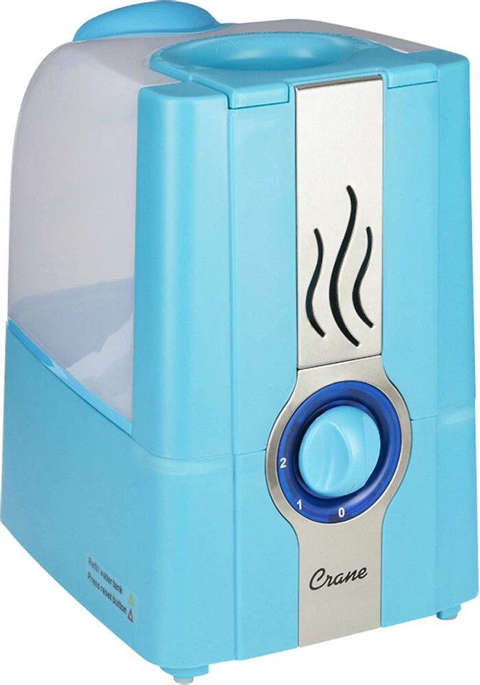 NEW Crane EE-5201A Portable Soothing Warm Mist Humidifier Aqua clean control - Image 3 of 3