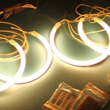 Angel Eye Halo Light Ring Ccfl Yellow Warm White Fit For Bmw E46 E39 E38 E36 Angel Eye Halo Light Ring Ccfl Yellow Warm White Fit For Bmw E46 E39 E38 E36