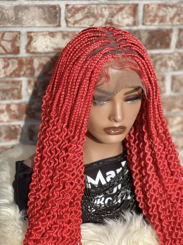 PELUCA TRENZADA SANDÍA disponible envía un Dm si tienes alguna pregunta. Foto 2 de 4