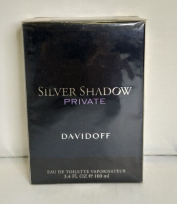 Davidoff Silver Shadow Private 3.4oz 100 ml Eau de Toilette SEALED
