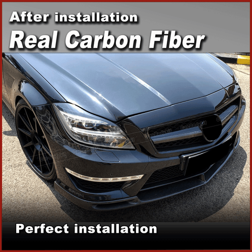 Cup Spoilerlippe Carbon Frontansatz Frontlippe für Mercedes Benz W218 CLS63 AMG - Picture 5 of 8
