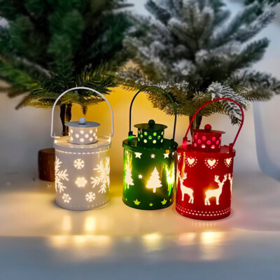 Christmas Candle Lights LED Small Lanterns Wind Lights Electronic