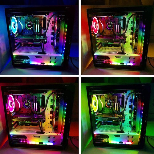 LED Strip Light RGB 5V Addressable WS2812B LED PC Motherboard for ASUS Aura SYNC - Picture 10 of 12