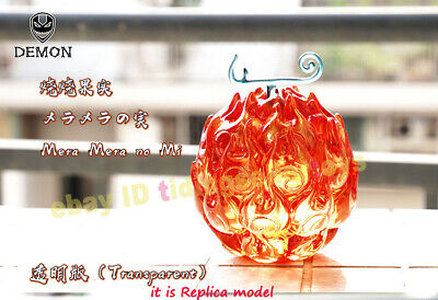 One Piece Devil Fruit Mera Mera no Mi Portgas·D· Ace Recast W/ LED BASE