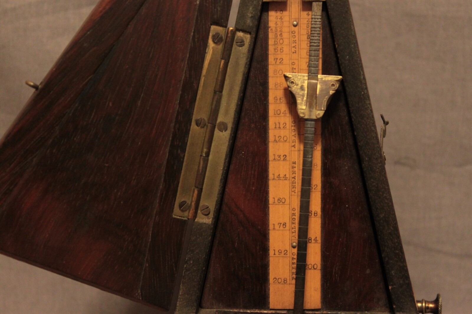 antique metronome, English c 1875, Rosewood with bell movement eBay