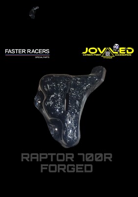 Raptor 700 Reservoir Coolant Cover CARBON FORGED  LIMITED EDITION
