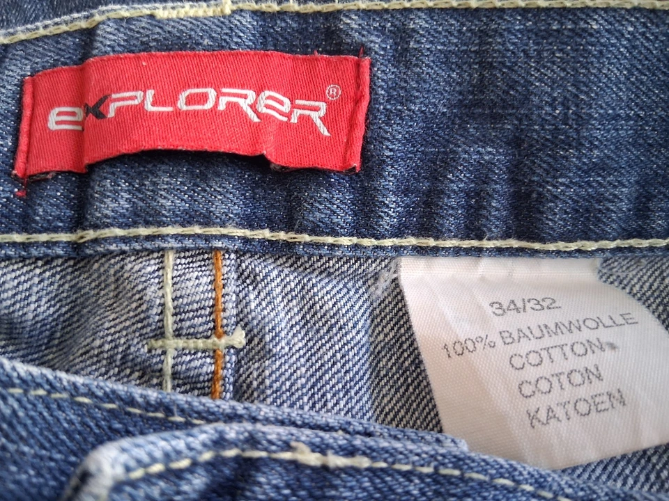 Blaue Jeans von Explorer - Gr. 34/32 - Bild 3 von 4