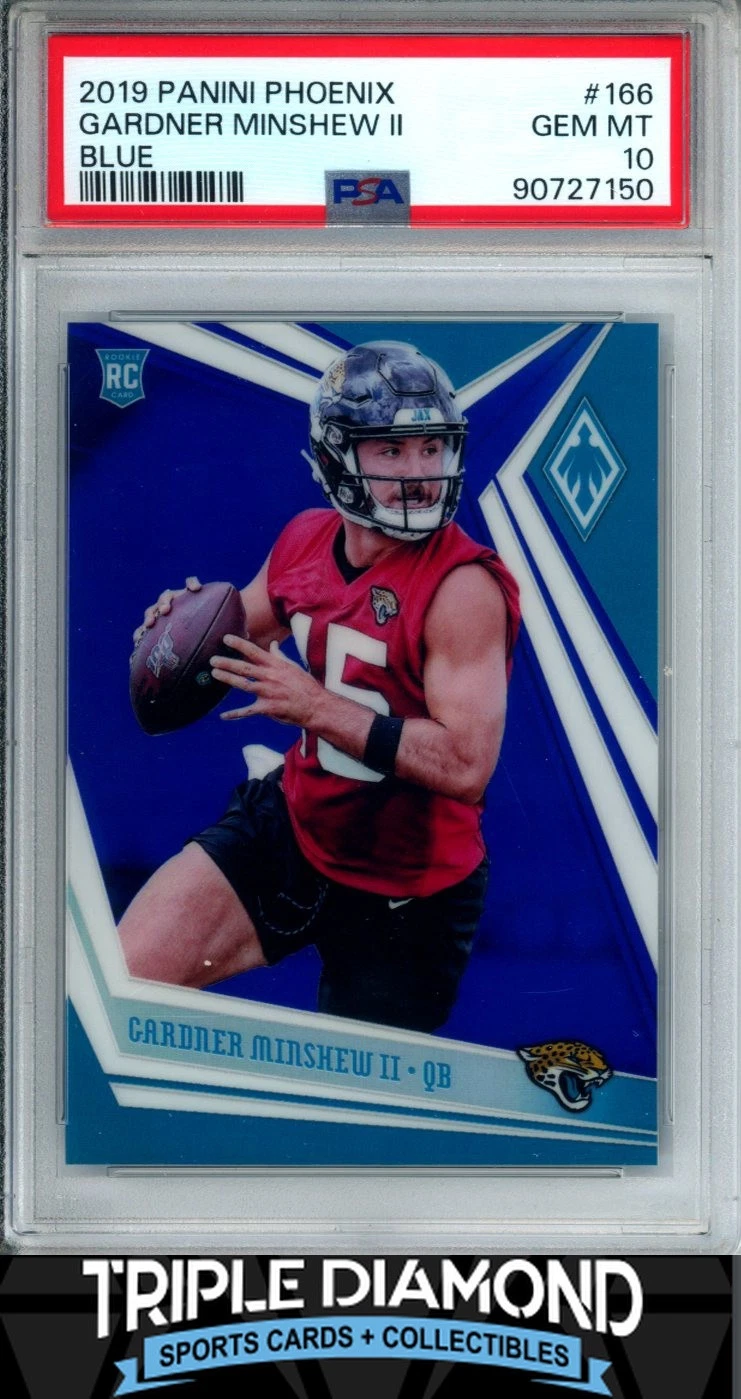 Gardner Minshew II Panini Phoenix #166 Blue